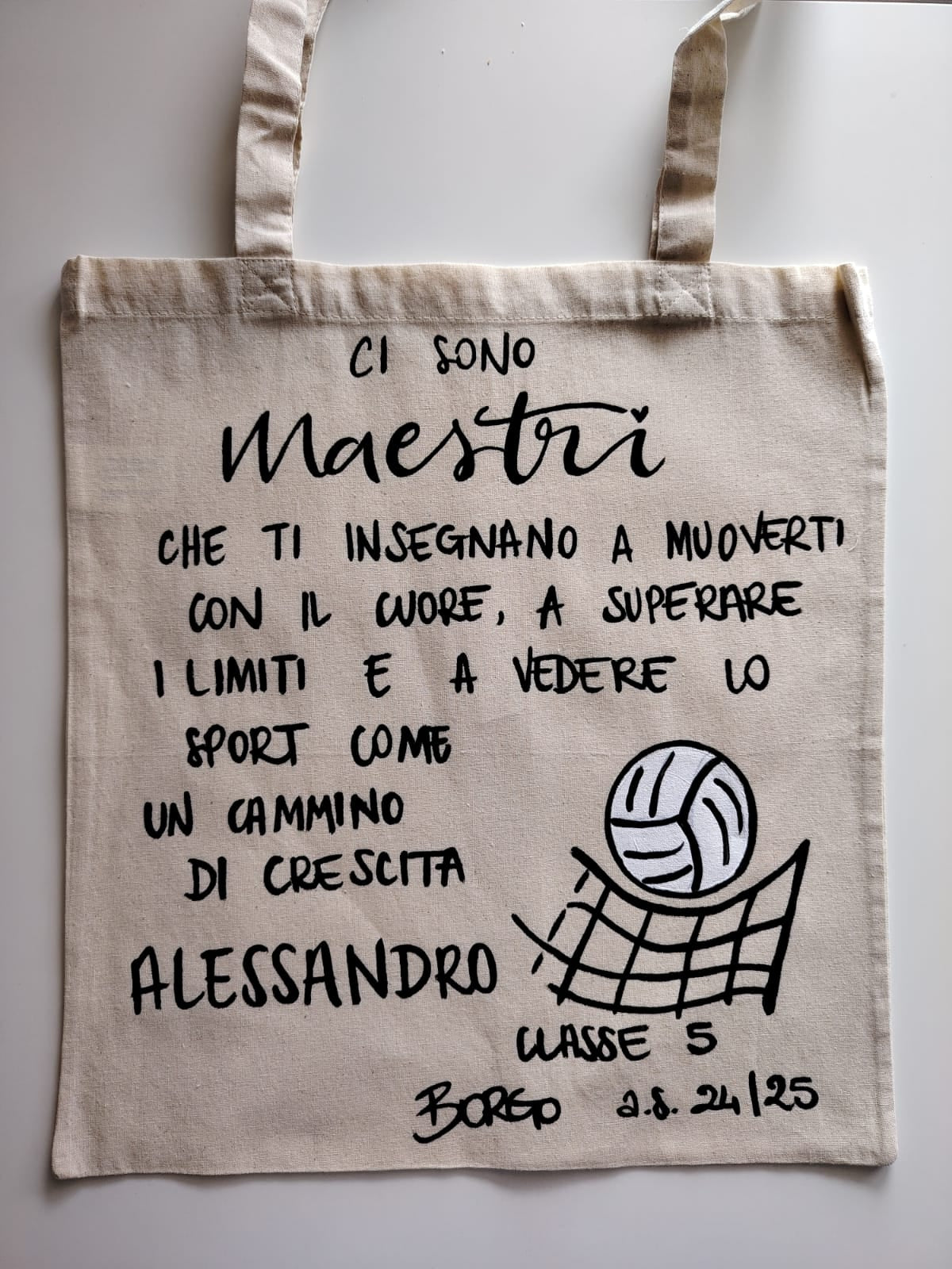 Borsa manici maestra