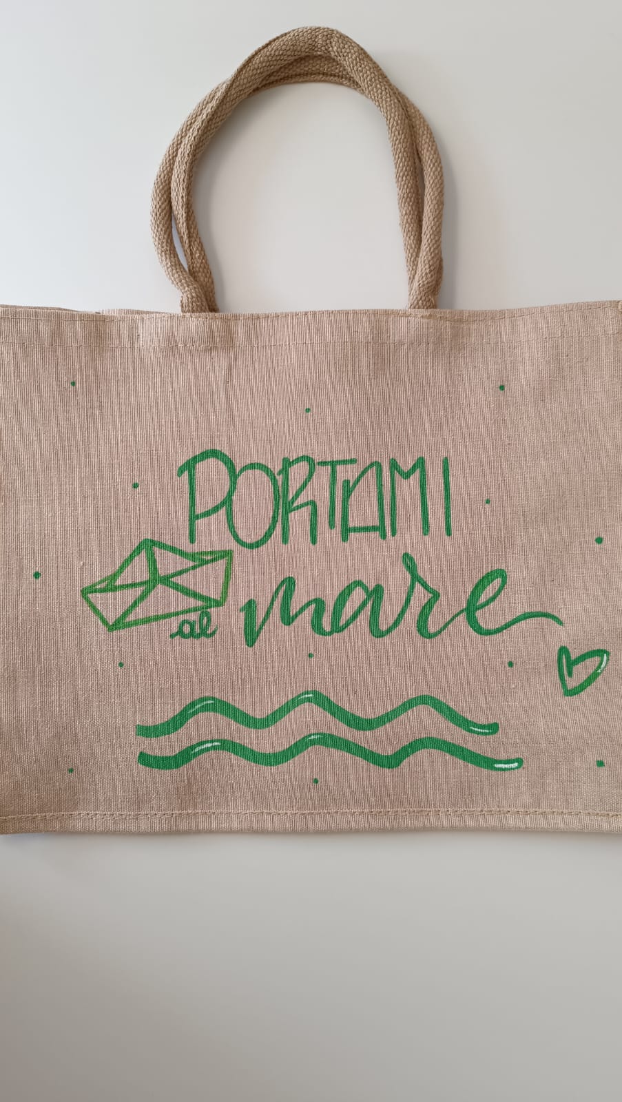 Borsa tela juco