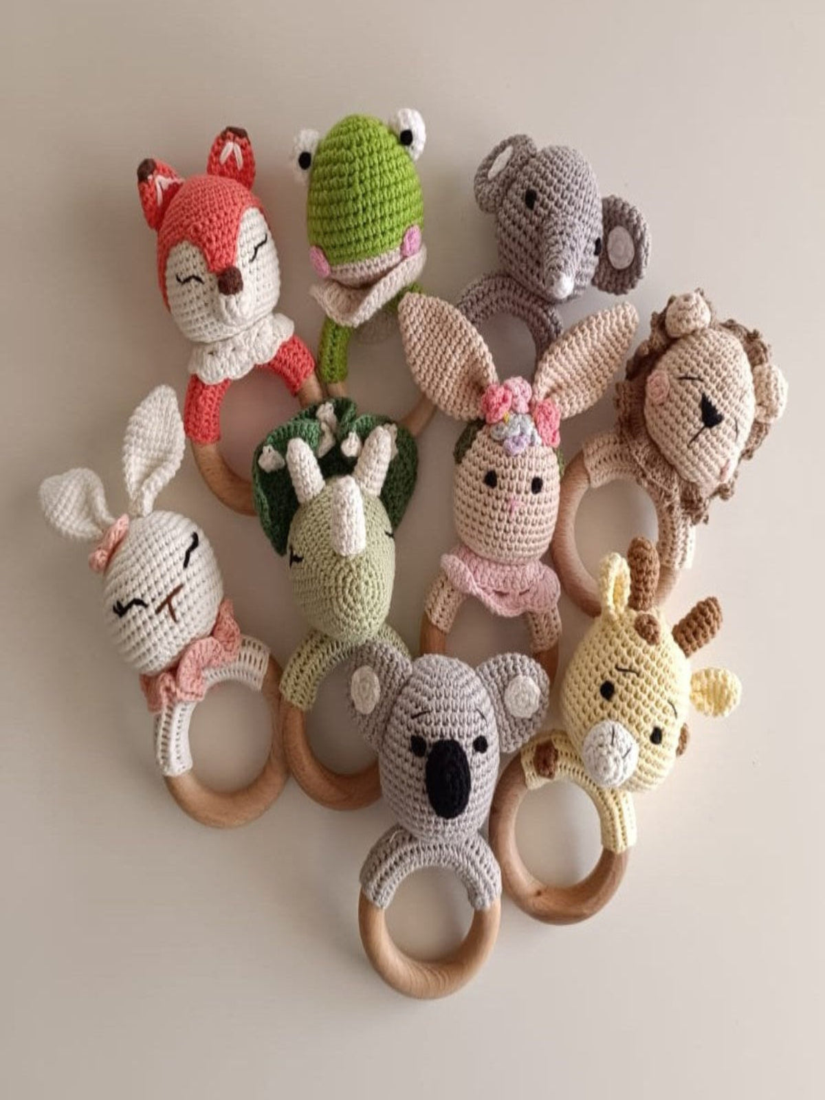 Sonaglio crochet animali