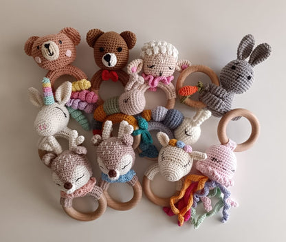 Sonaglio crochet animali