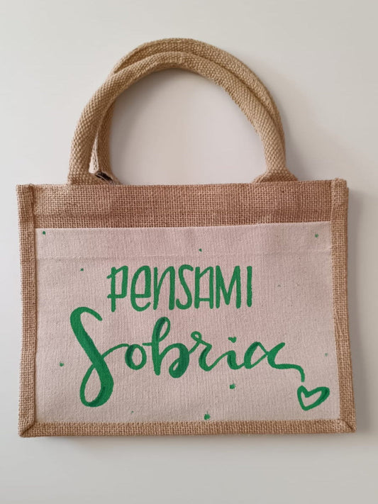Borsa tela pocket juta maestra