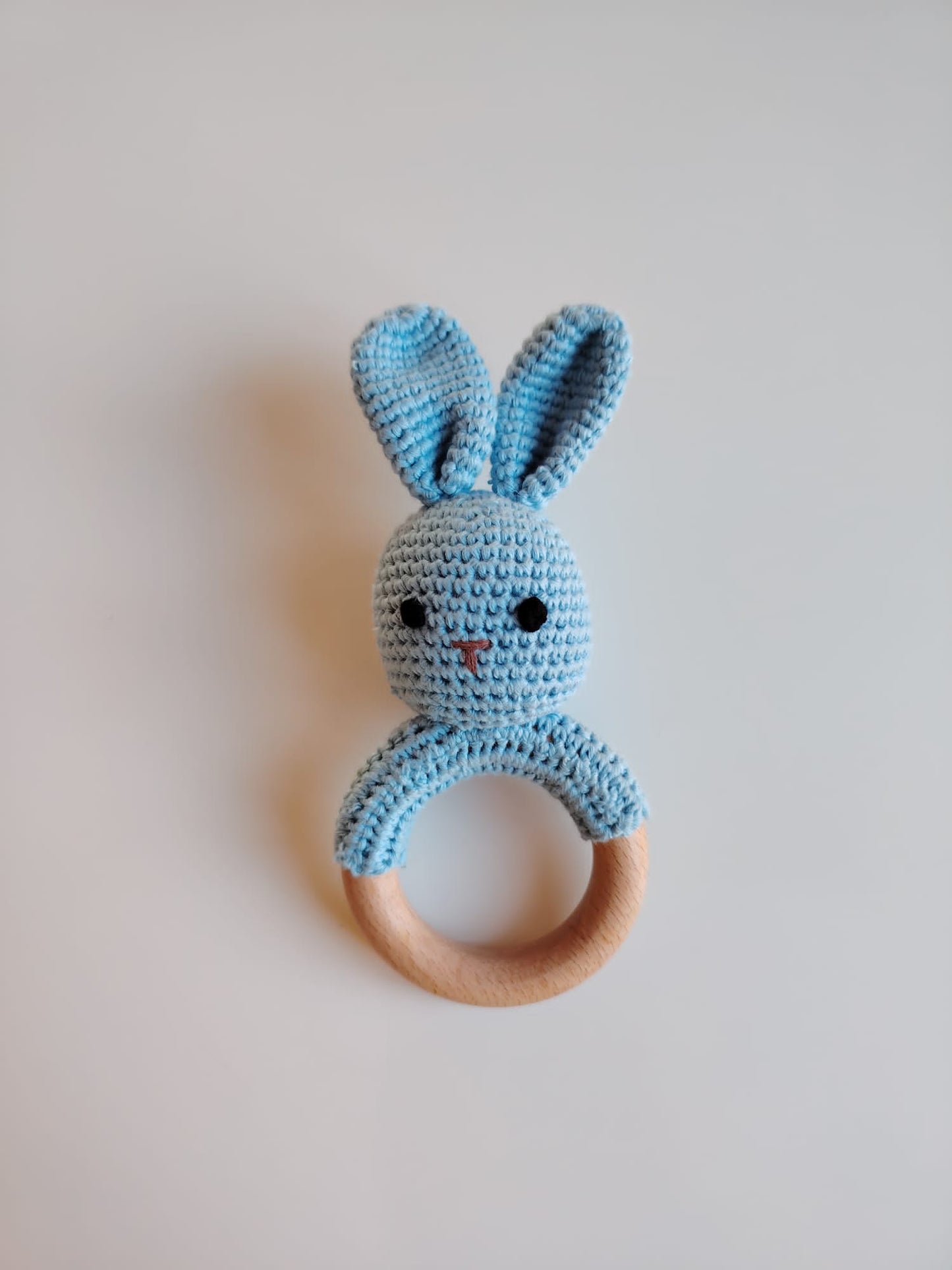 Sonaglio crochet coniglio occhioni