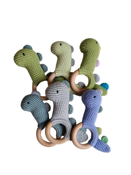 Sonaglio crochet dinosauri